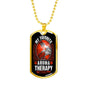 Gun Control Aromatherapy Dog Tag Jewelry