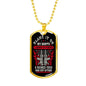 Blame It On My Roots Dog Tag Jewelry