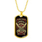 Don't Mess with my Daughter Dog Tag Jewelry