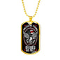 United We Stand Divided We Fall Dog Tag Jewelry