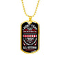 I Fought, Because I Love Dog Tag Jewelry