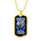 Gun Control, Never Say I Missed Dog Tag Jewelry