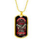 It's A Passion To Defend My Family Dog Tag Jewelry