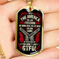 Beer, Meat, Guns, America Dog Tag Jewelry
