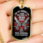 Right to Bear Arms, No Approval Dog Tag Jewelry