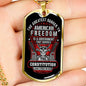 Don't Tread On Me Dog Tag Jewelry