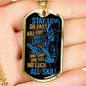 No Luck All Skill Dog Tag Jewelry