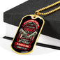 It's A Passion To Defend My Family Dog Tag Jewelry
