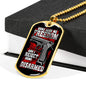 Guns Give Freedom Dog Tag Jewelry