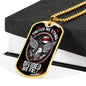 United We Stand Divided We Fall Dog Tag Jewelry