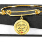 You Are Best Of All | Circle Bangle Jewelry Luxury Bangle (Gold) No