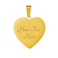 Trust in the Lord Bangle with Heart Charm White Jewelry Heart Pendant Gold Bangle Yes