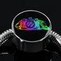 Colorful Camera Bracelet Circle Charm S/M Bracelet & Charm No