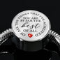 You Are Best Of All Circle with Durable Steel Bracelet Circle Charm S/M Bracelet & Charm No