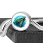 Epic Sea Turtle Charm | Premium Steel Bracelet Circle Charm