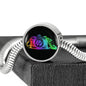 Colorful Camera Bracelet Circle Charm