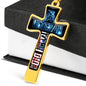 Veteran Cross | You Did What Others Didn't Jewelry Luxury Necklace (Gold) No