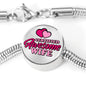 Certified Awesome Wife Circle with Durable Steel Bracelet Jewelry M/L Bracelet & Charm No