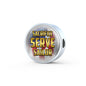 Sacrifice, Serve, Sailor(gold) Circle with Durable Steel Bracelet Circle Charm Charm Only No