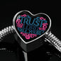 Trust in the Lord Black Jewelry S/M Bracelet & Charm No
