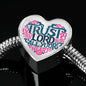 Trust in the Lord Clear Jewelry S/M Bracelet & Charm No