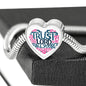 Trust in the Lord White Jewelry