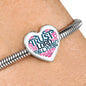 Trust in the Lord White Jewelry