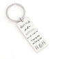 Into The Mountains I Must Go Keychain Jewelry Stainless Steel Rectangle Keychain No