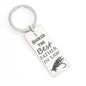 Hooked the Best Father In Law Keychain Jewelry Stainless Steel Rectangle Keychain No