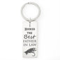Hooked the Best Father In Law Keychain Jewelry