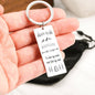 Into The Mountains I Must Go Keychain Jewelry