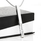 Stylish Bar Necklace With YOUR Custom Engraving | Vertical Stick Necklace Jewelry