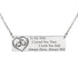 To My Wife | Pendant Necklace, This Will Melt Her Heart Jewelry
