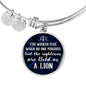Be Bold As A Lion | Circle Bangle Jewelry