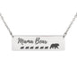 Mama Bear Necklace 6 Cubs