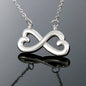 Coolest Mom Infinity Heart Necklace Jewelry