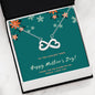 Coolest Mom Infinity Heart Necklace Jewelry