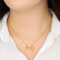 Coolest Mom Infinity Heart Necklace Jewelry