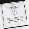 Son to Mother - Sweetest Gift God Gave Me Jewelry 14k White Gold Finish 
