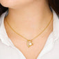 Daughter, You Will Always Be In My Heart Jewelry