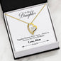 Daughter Love Mom - Together Forever Jewelry 18k Yellow Gold Finish