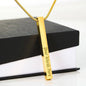 Dearest Mom, Custom Engraved 2 Sided Necklace Jewelry