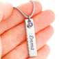 Glad Mom and Dad Kept You Birth Stone Necklace Jewelry