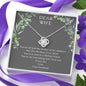 Dear Wife, Eternal Love Necklace