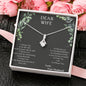 Dear Wife, Spark romance with this gorgoues necklace for your wife