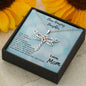 Amazing daughter - Make her day with this dragonfly necklace
