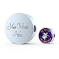 Let The Sea Set You Free, Clear Background Circle with Durable Steel Bracelet Circle Charm Charm Only Yes
