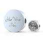 Faith Hope Love, Clear Background Circle with Durable Steel Bracelet Circle Charm Charm Only Yes