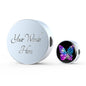 Butterflies Color Circle with Durable Steel Bracelet Jewelry Charm Only Yes