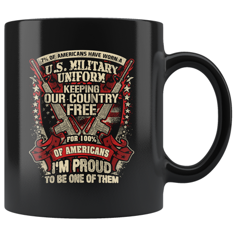 Image of Proud 7% American Veteran